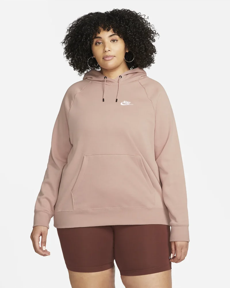 W NSW ESSNTL HOODY PO FLC PLUS