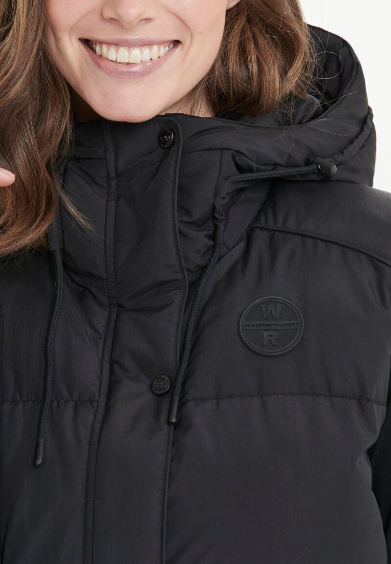 WEATHER REPORT Chief W Long Puffer Vest - Image 5