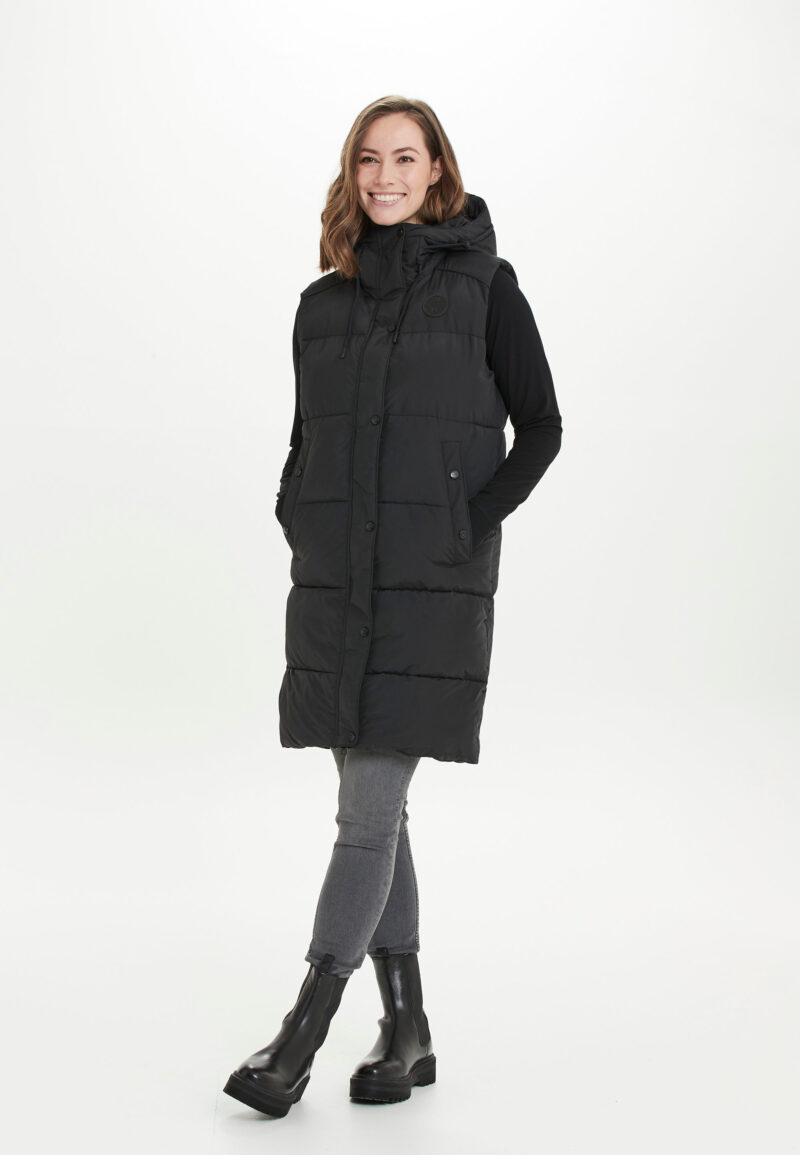 WEATHER REPORT Chief W Long Puffer Vest - Image 4