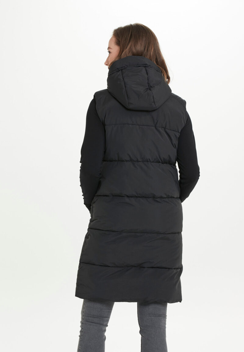 WEATHER REPORT Chief W Long Puffer Vest - Image 3