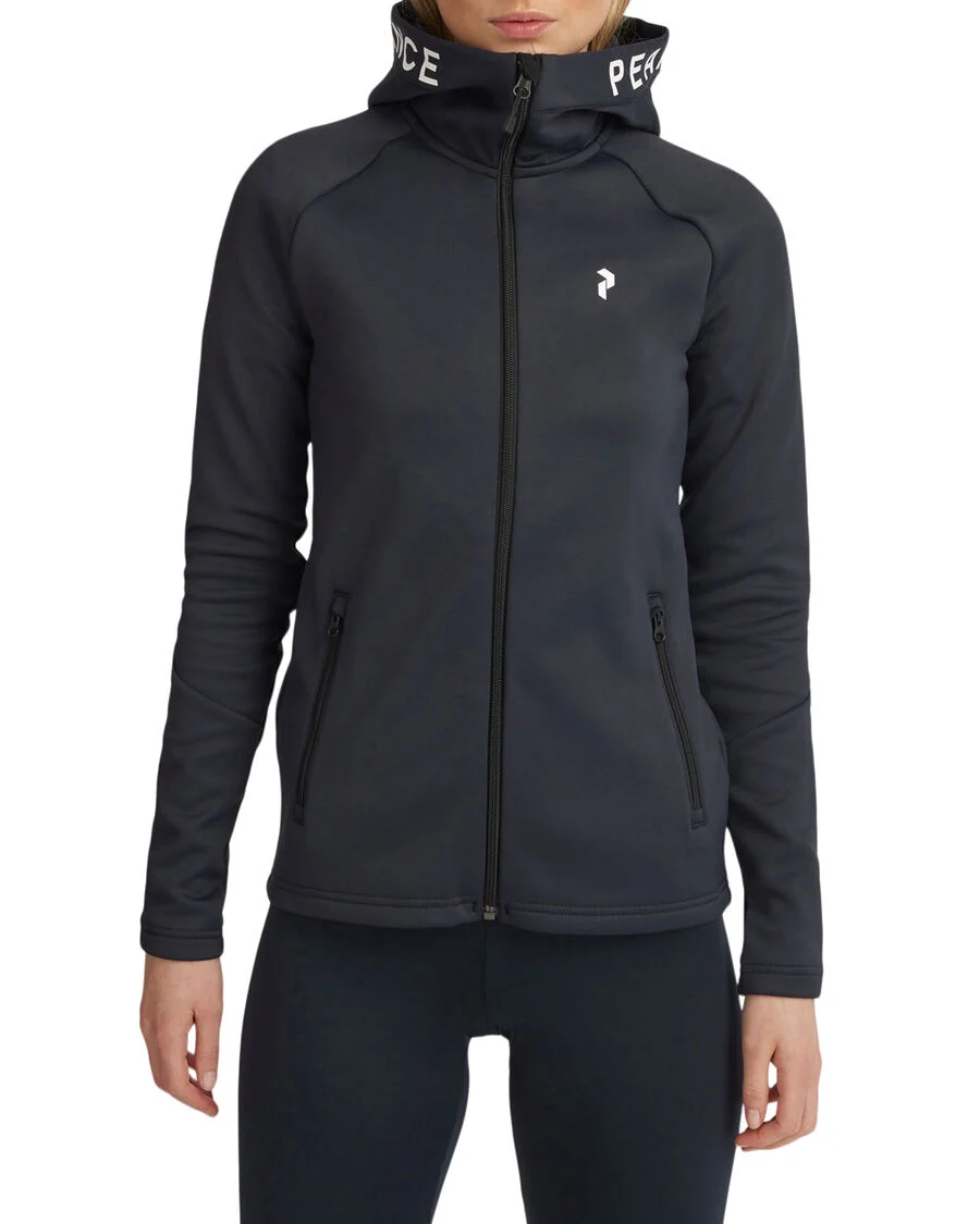 Peak Perfomance W Rider Mid Zip Hood - Image 4