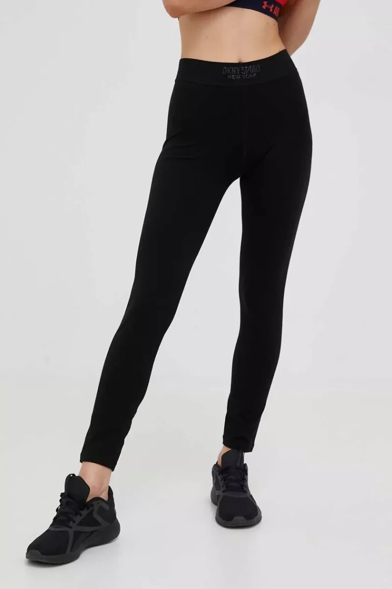 DKNY TONAL HD LOGO ELASTIC MID RISE FULL