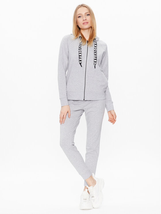 DKNY TWO TONE LOGO DRAWCORD JOGGER