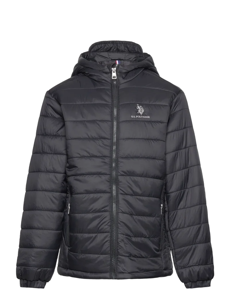 US POLO Hooded Quilted Jacket