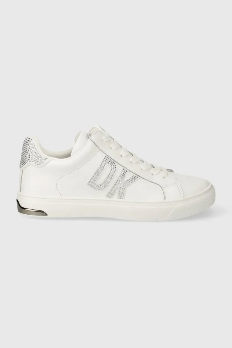 DKNY ABENI RHINESTONE LOGO - LACE UP