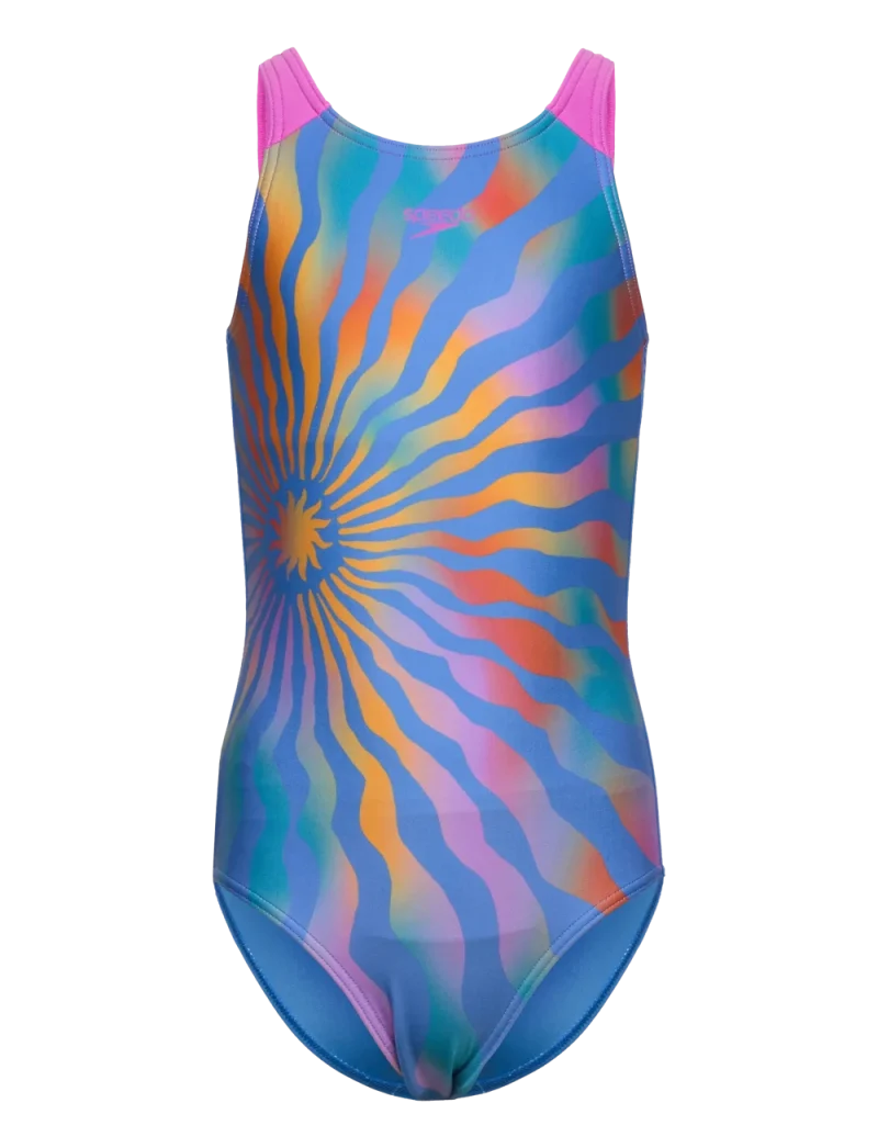 Speedo Girls Printed Pulseback