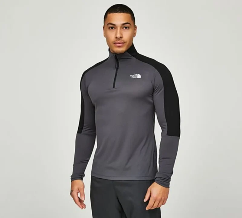 North Face M MA 1/4 ZIP LS TEE