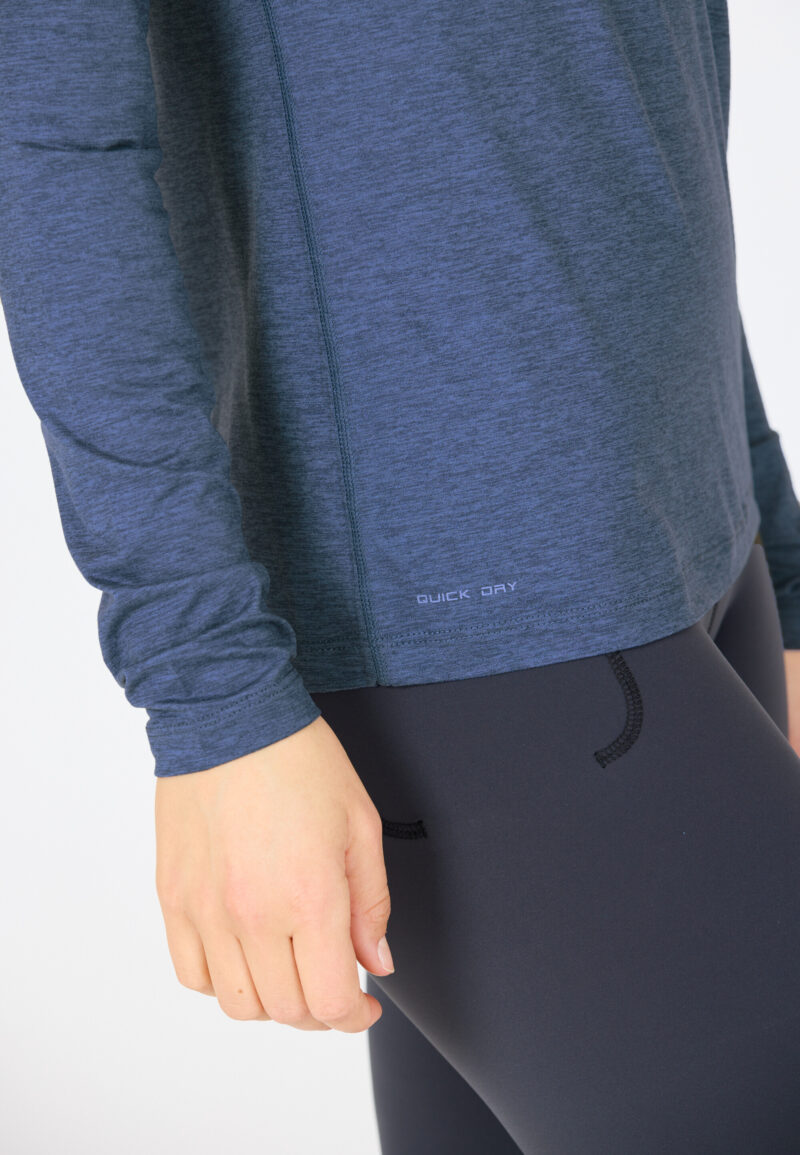 ENDURANCE Alvaly W Melange L/S Tee - Image 4