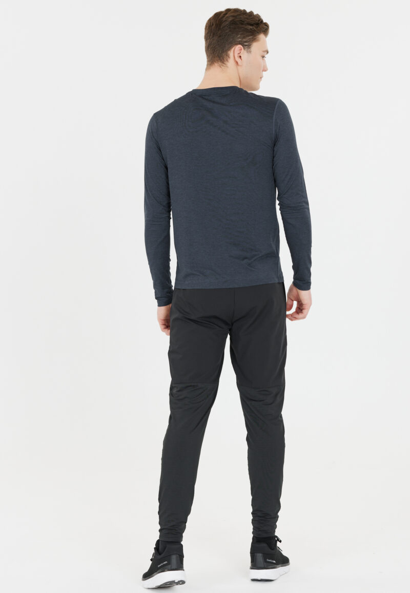 ENDURANCE Abdon M Melange L/S Tee - Image 5