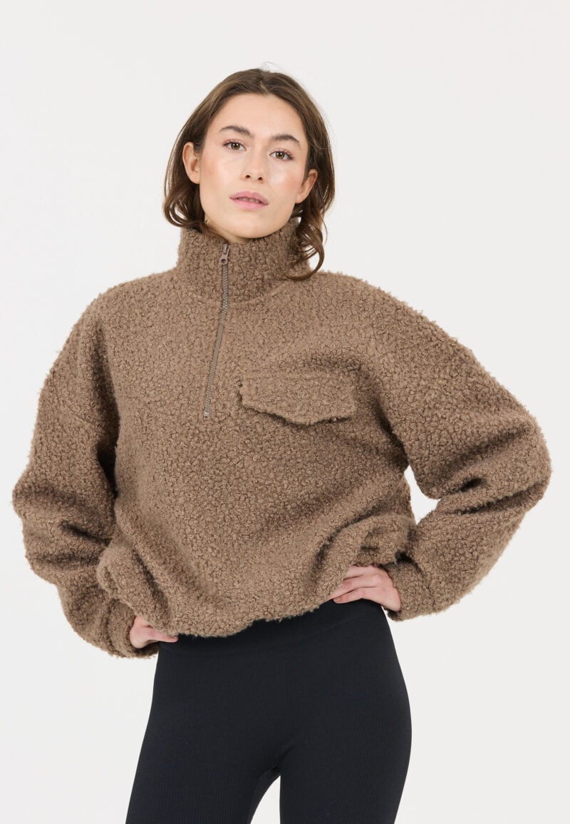 ATHLECIA Florrie W Sherpa Half zip