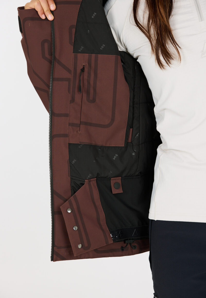 SOS Cervinia W Insulated AOP Jacket - Image 3
