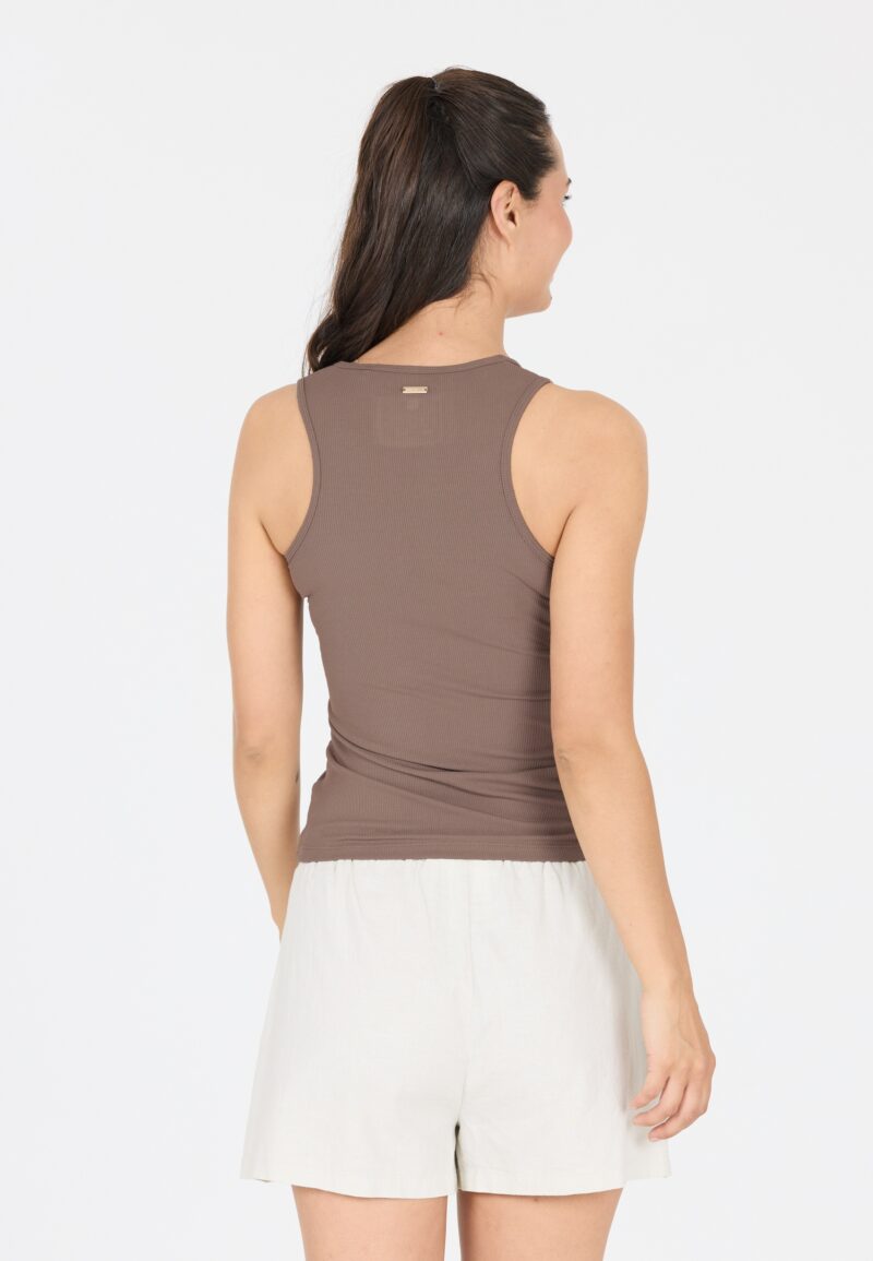 ATHLECIA Tinashe W Halterneck Rib Top - Image 3