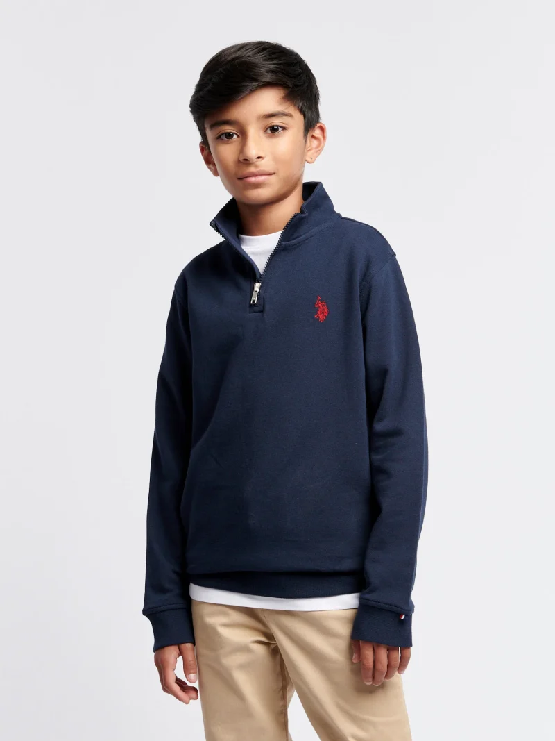 US POLO DHM LB 1/4 Zip