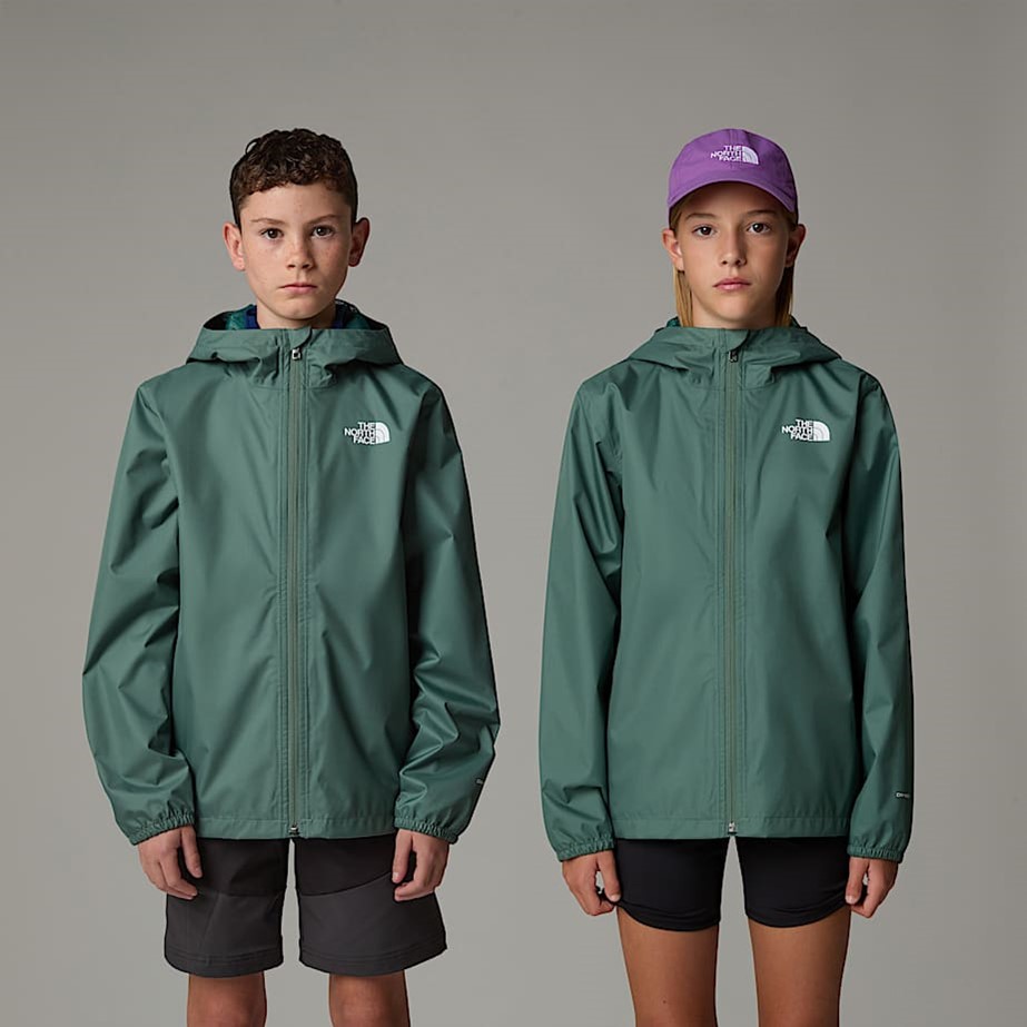 North Face TEEN ZIPLINE RAIN JACKET