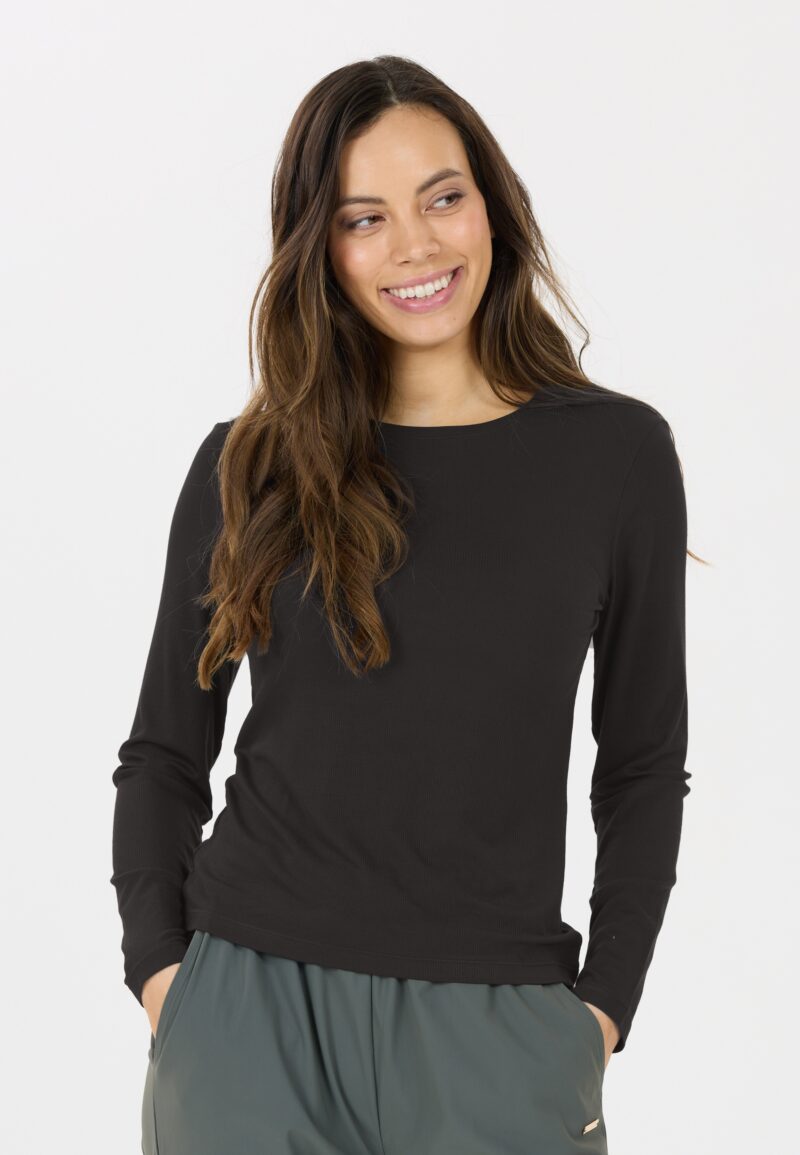 ATHLECIA Tinashe W Rib L/S Tee