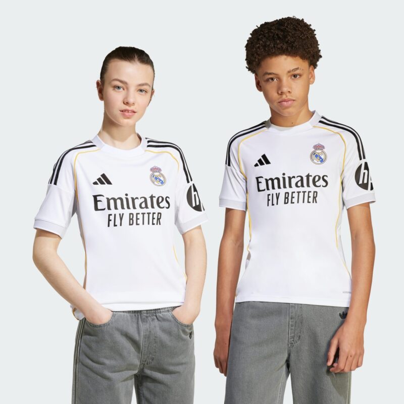 ADIDAS REAL MADRID HOME JERSEY JR