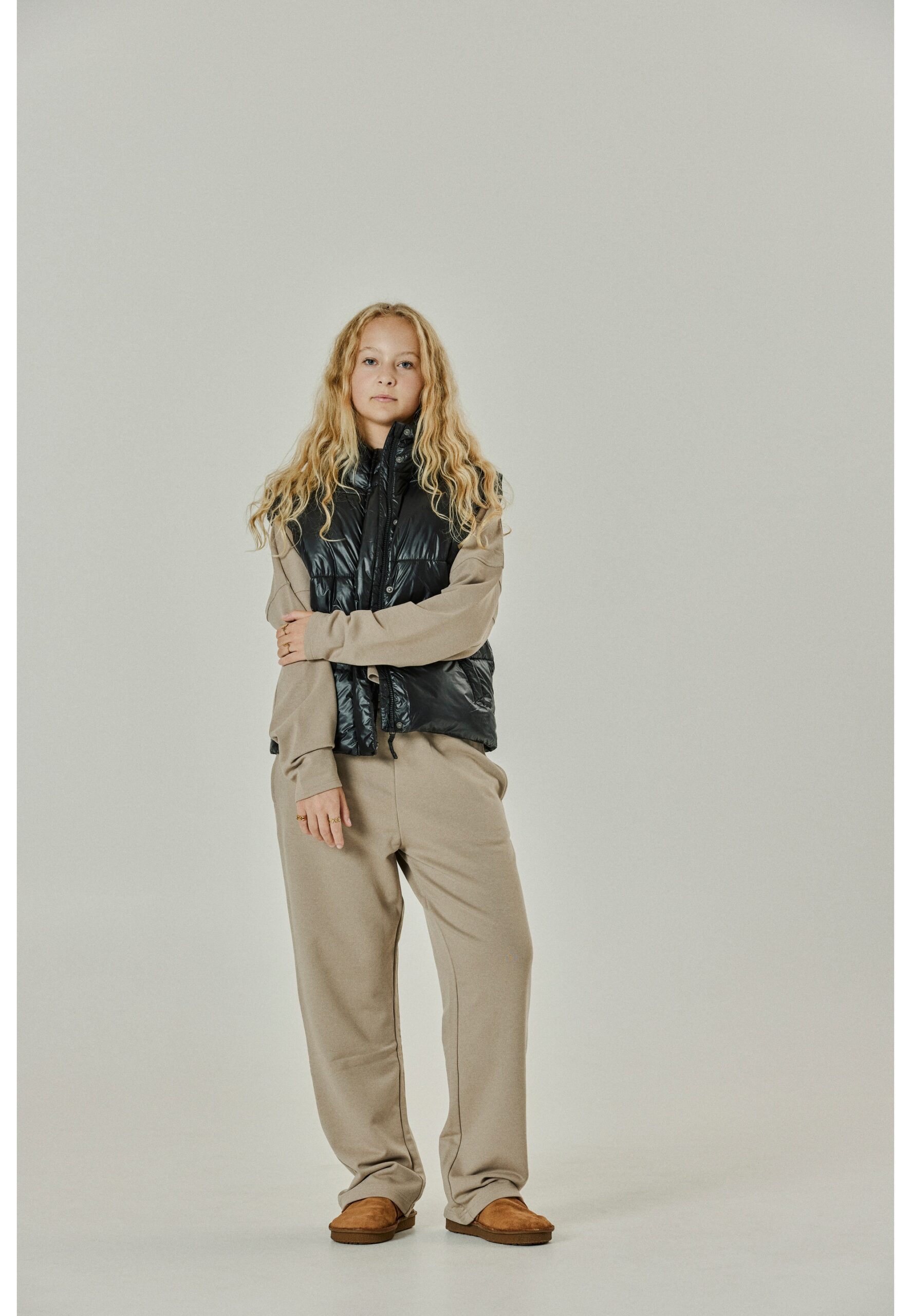 LES’ARCS Clairen Wide Leg Sweat Pants -