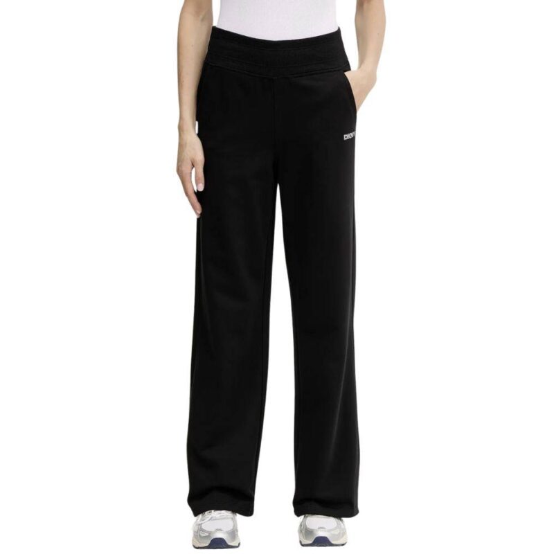 DKNY MIN ISTUD LOGO WIDE LEG PANT