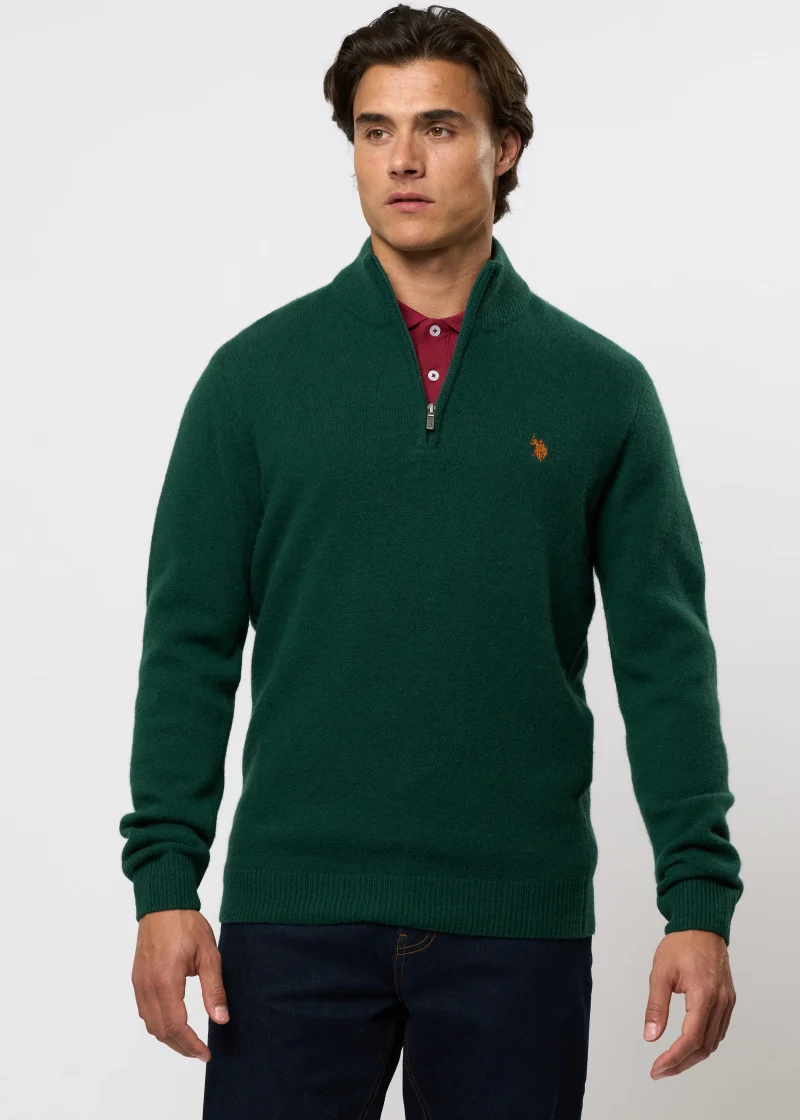 US POLO KEVIN REG LW HZ USPA M KNIT