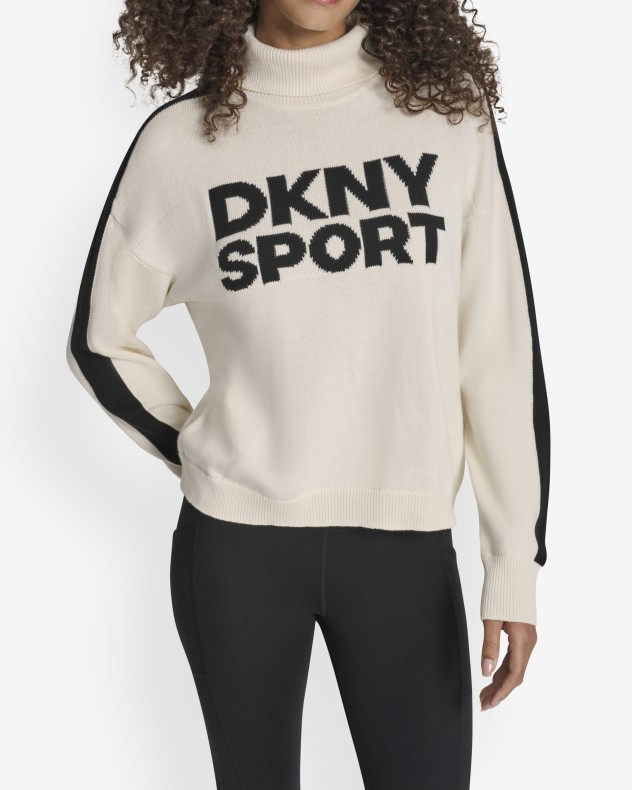 DKNY NECK JACQUARD LOGO PEYSA