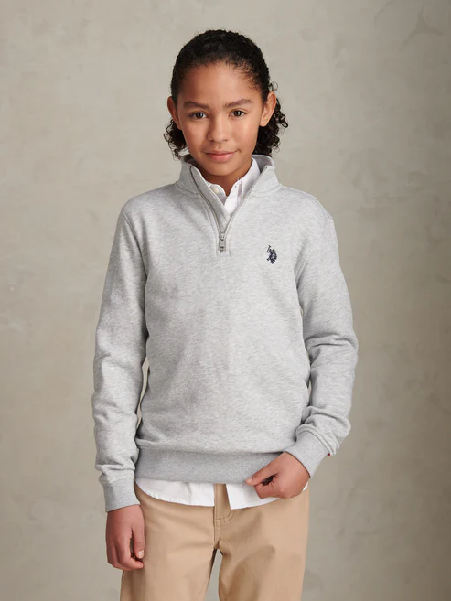 US POLO 1/2 ZIP PEYSA JR